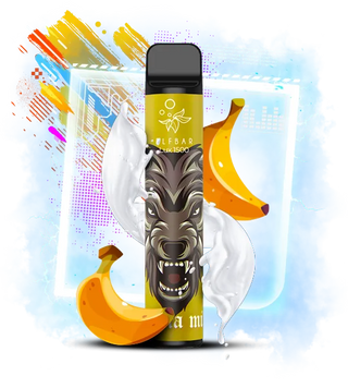 elfbr 1500 banana milk (банановий мілкшейк) J7 фото
